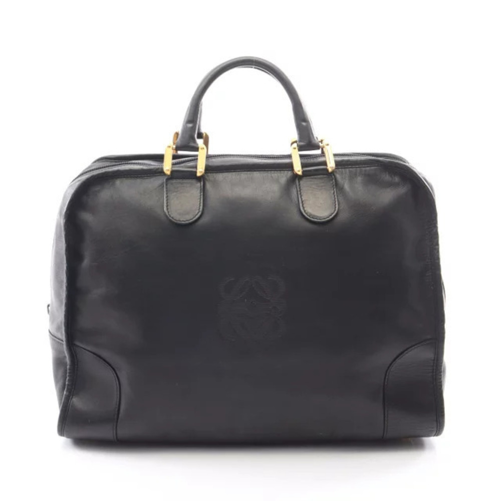 Loewe Amazona Handbag Leather Black